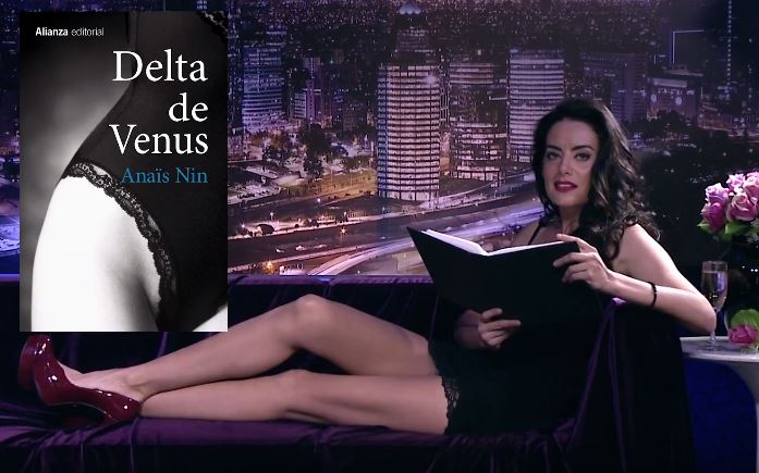 Ex chica reality sorprendió con lectura de clásicos eróticos