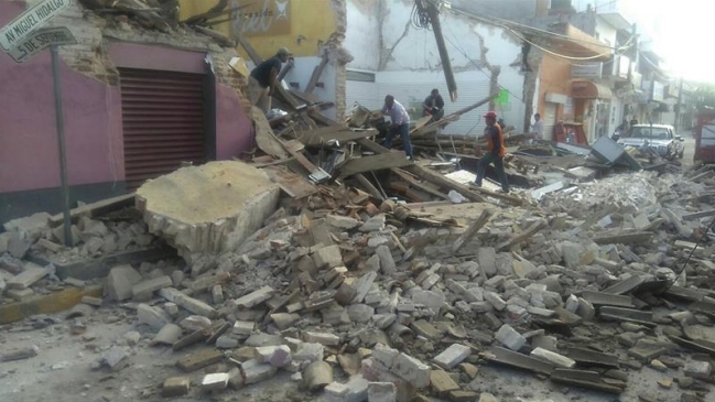 México sufrió el terremoto más intenso en casi un siglo