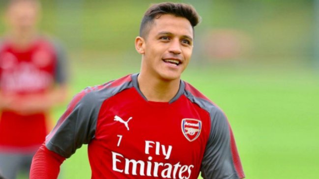 Alexis Sánchez ya se encuentra 