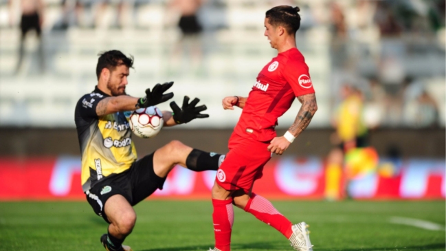 Felipe Gutiérrez marcó en la derrota de Inter en la Serie B del Brasileirao