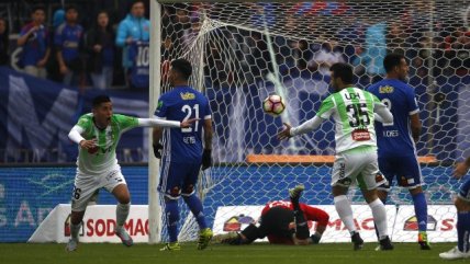 Matías Sepúlveda celebró su primer gol en el profesionalismo frente a Universidad de Chile