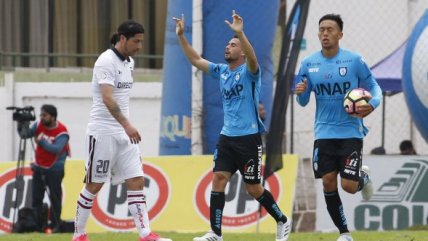 Deportes Iquique amargó a Colo Colo con un empate en Cavancha