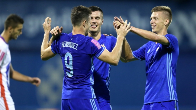 Angelo Henríquez abrió la senda en nuevo triunfo de Dinamo Zagreb en Croacia