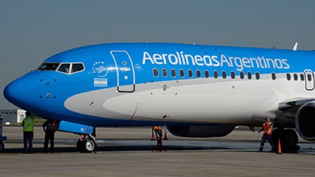 Aerolíneas Argentinas abrió una nueva ruta entre centro de Argentina y Chile