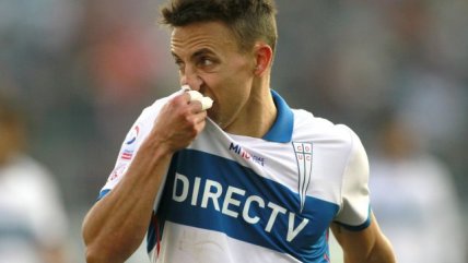 Diego Buonanotte se lució con un "globito" para abrir la cuenta sobre Audax Italiano