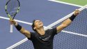 La celebración de Rafael Nadal tras conquistar el US Open por tercera vez