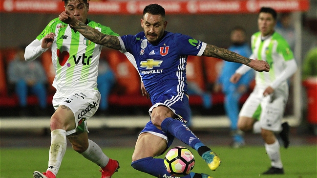 Mauricio Pinilla comandó la reacción de la U ante O'Higgins