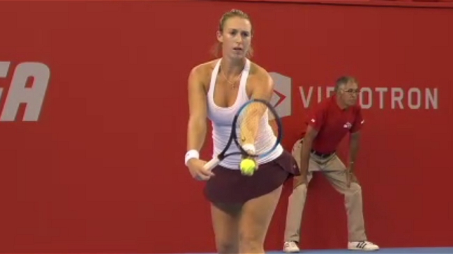 Alexa Guarachi no pudo avanzar en dobles del WTA de Quebec City