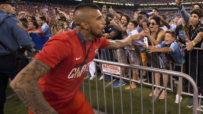 Arturo Vidal recordó en redes sociales que son 