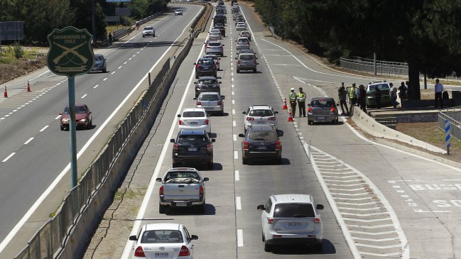 Se espera que 470 mil vehículos dejen la capital por Fiestas Patrias