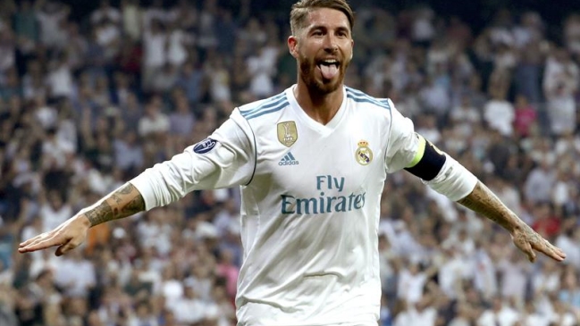 Sergio Ramos anotó un gol de chilena en la victoria de Real Madrid sobre APOEL Nicosia