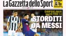 La prensa italiana se rindió ante el \