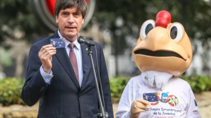 El lanzamiento de la nueva tarjeta Bip! para los Juegos Sudamericanos de la Juventud