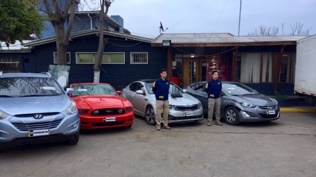 PDI desbarató a mayor banda especializada en robo de camiones de carga