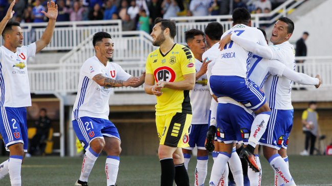 Universidad de Chile tomó ventaja ante San Luis de Quillota en los cuartos de final de Copa Chile