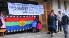 Comuneros mapuche se tomaron parroquia en Cañete