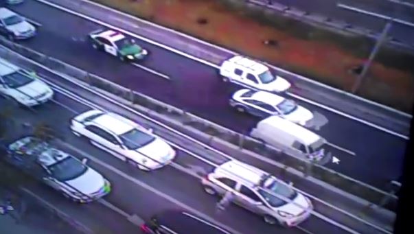 Carabineros detuvo a dos personas tras persecución de vehículo robado en Melipilla