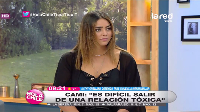 Camila Recabarren recordó relación amorosa que la tuvo al borde del suicidio