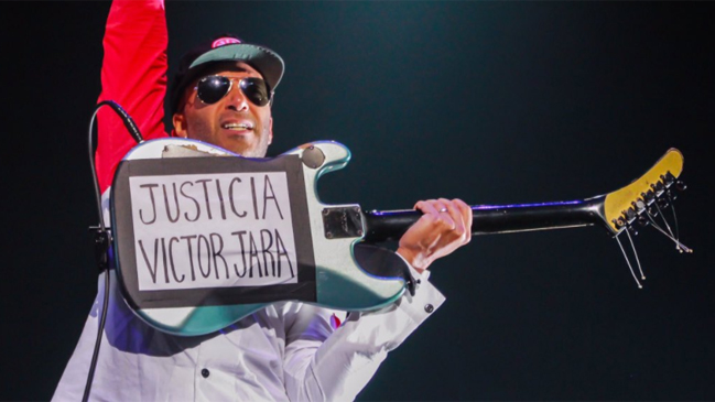 Tom Morello recordó a Víctor Jara a 44 años de su asesinato