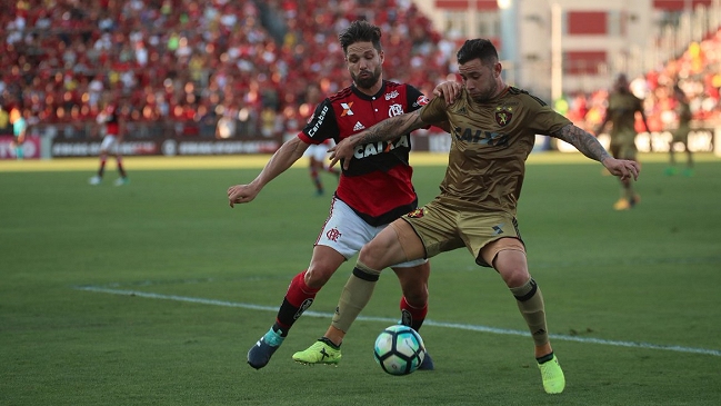 Sport Recife y Eugenio Mena se inclinaron ante Flamengo por el Brasileirao