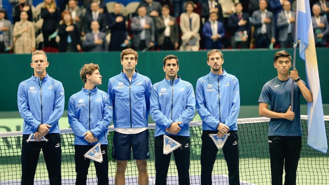 Argentina es el tercer equipo en descender al año siguiente de ser campeón de Copa Davis