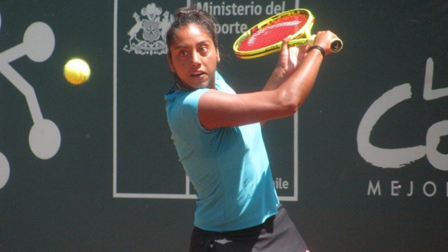 Daniela Seguel pasó a semifinales de dobles en el ITF de Saint Malo