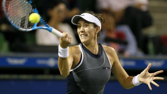 Garbiñe Muguruza venció a Caroline Garcia y accedió a semifinales en Tokio