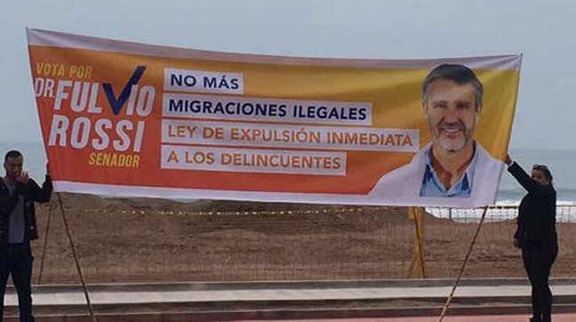 Rossi se defiende por polémica propaganda electoral: 