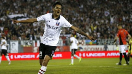 Carlos Villanueva marcó ante San Luis su primer gol por Colo Colo