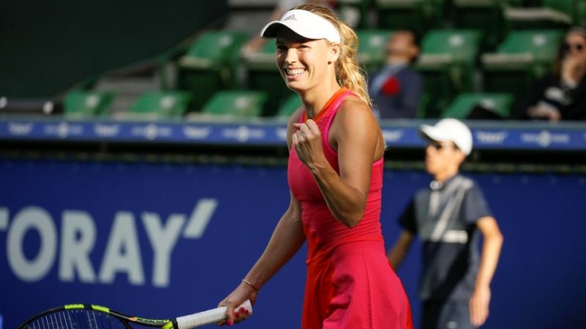 Caroline Wozniacki frenó a Garbiñe Muguruza y jugará la final en Tokio