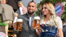 Arturo Vidal disfrutó así la tradicional celebración del Oktoberfest