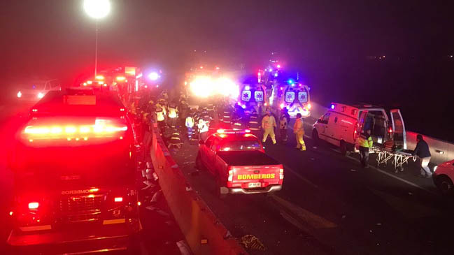 Volcamiento de bus dejó dos muertos y 30 heridos camino a La Serena