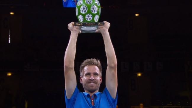 Peter Gojowczyk inauguró su palmarés al derribar a Benot Paire en la final del ATP de Metz