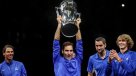 Roger Federer le dio el punto decisivo a Europa para ganar la Copa Laver