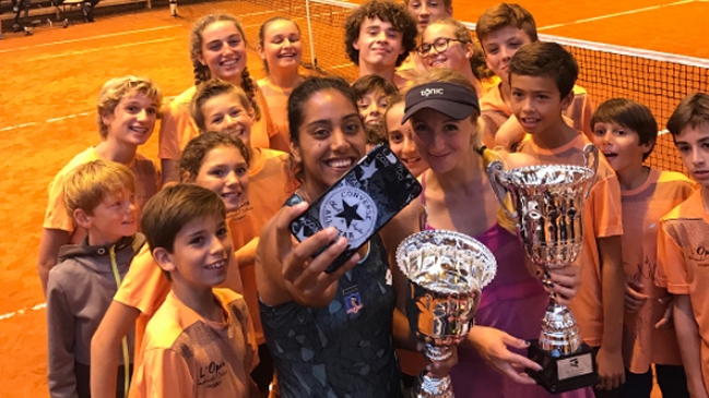 Daniela Seguel conquistó el título de dobles en el ITF de Saint Malo