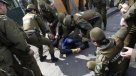 Carabineros desalojó a manifestantes que se tomaron sede de RN