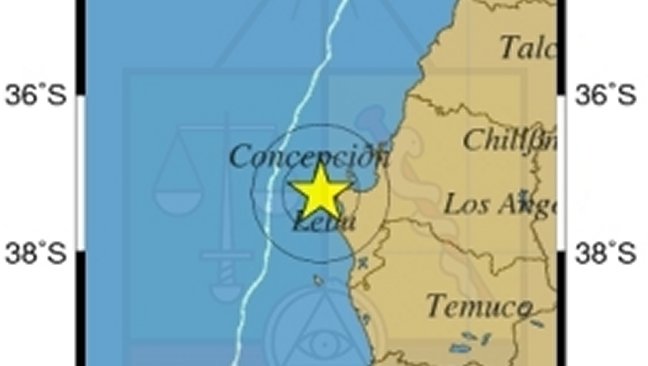 Sismo afectó a Región del Biobío