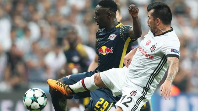 Gary Medel fue pieza clave en triunfo de Besiktas sobre Leipzig por la Champions League