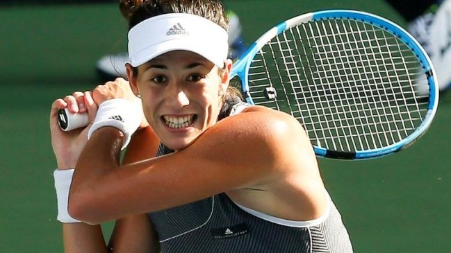 Garbiñe Muguruza superó con solidez su estreno en WTA de Wuhan