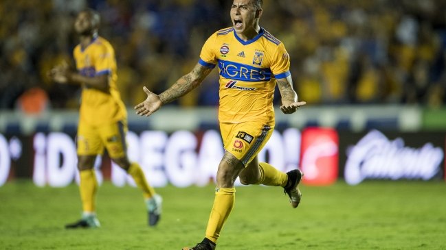 Eduardo Vargas le dio el triunfo a Tigres ante Tijuana