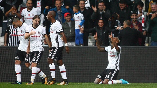 Gary Medel deslució en el empate de Besiktas