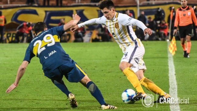 Alfonso Parot fue expulsado en la nueva caída de Rosario Central