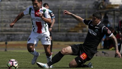Los goles de la entretenida paridad entre Palestino y Deportes Temuco por el Transición