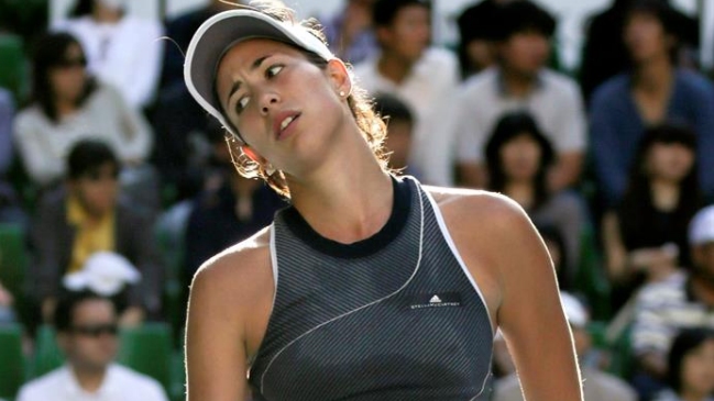 Garbiñe Muguruza se retiró del Abierto de China por problemas físicos