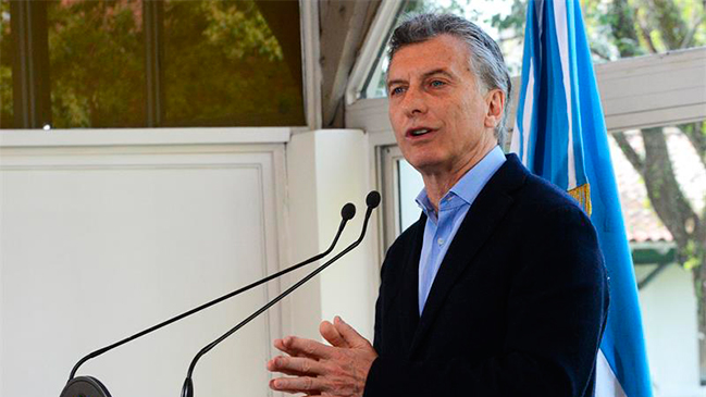 Macri: Argentina iba 