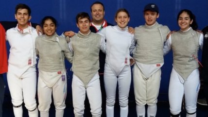  Chile, oro en esgrima de Sudamericanos de la Juventud  