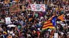 Huelga general en Cataluña por la actuación policial durante referéndum