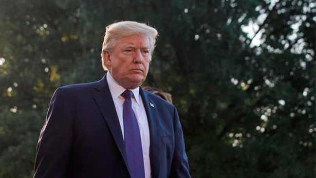 Trump asegura en Las Vegas que de momento no hablará sobre 