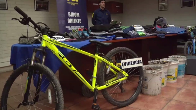 Cae banda dedicada a millonarios robos de bicicletas de alta gama