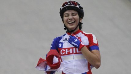  Catalina Soto logró oro para Chile en el Omnium  